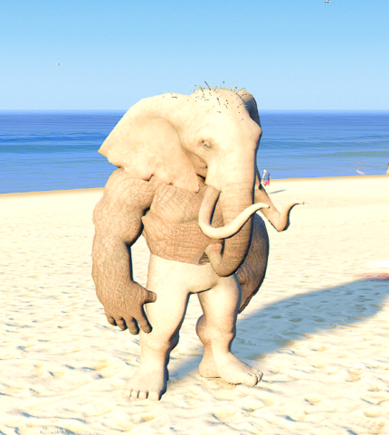 GTA 5 Mods, Elephant Hulk, Add-On Ped, GTA 5 Elephant Hulk, Hulk Add-On Ped, GTA 5 Hulk Ped, Elephant Hulk Mod, GTA 5 Mods Hulk, Hulk Mod for GTA 5, GTA V Elephant Hulk