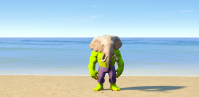 GTA 5 Mods Hulk Elephant Addon Ped 