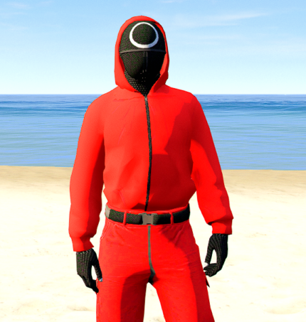 GTA 5 Mods Squid Game Guard Addon Ped