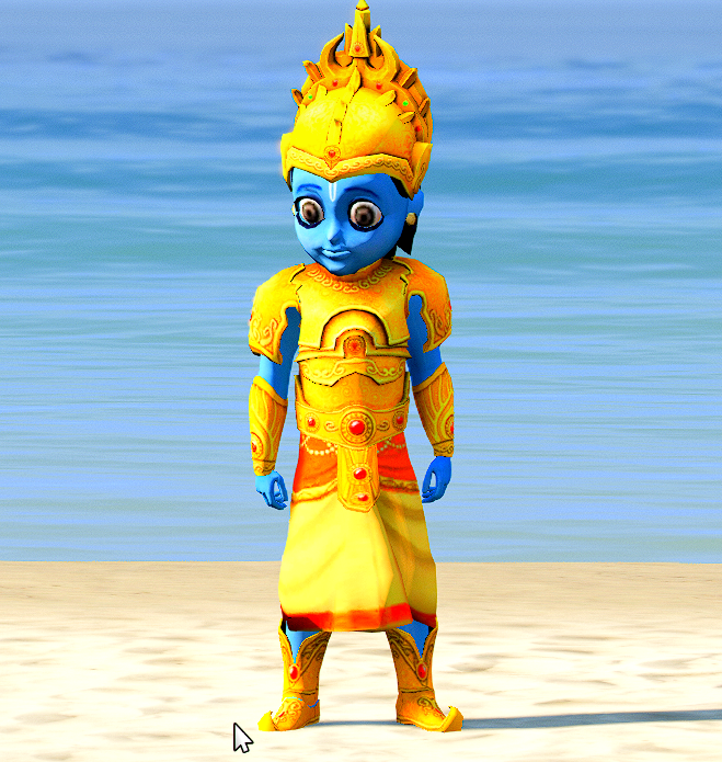 GTA 5 Mod Lord Krishna"