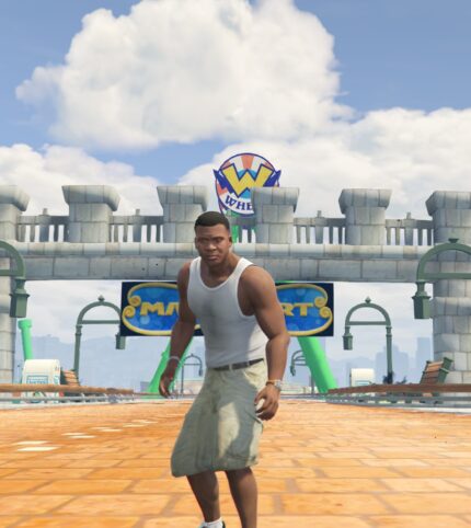GTA 5 Mods Water Park Mario Kart 8