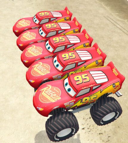 GTA 5 Mods Monster MC Queen Ramp Addon Prop