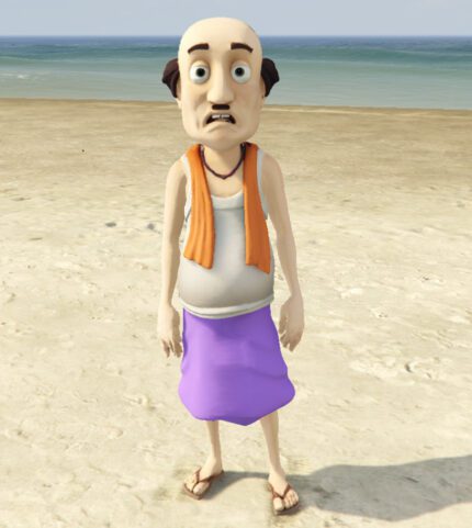 GTA 5 Mods Chaiwala Bhaiya Motu Patlu Addon Ped