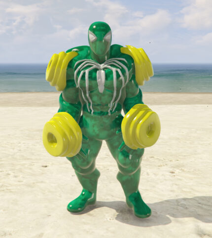 green spider
