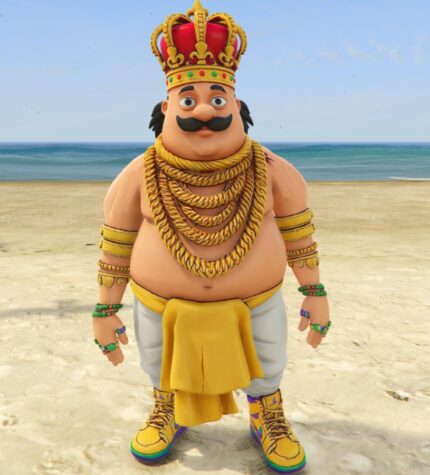 Golden King Motu poster e1774888054305