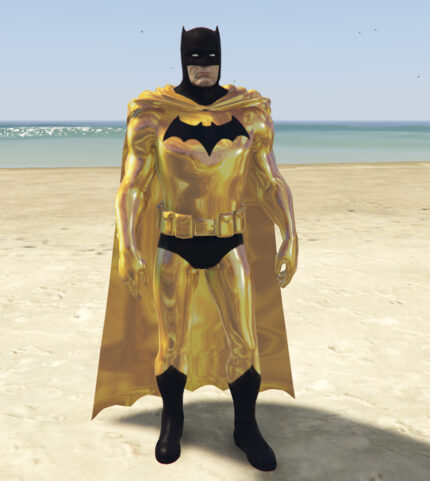 gold batman