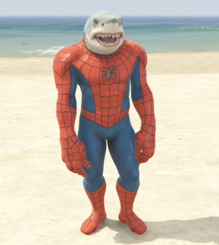shark spiderman