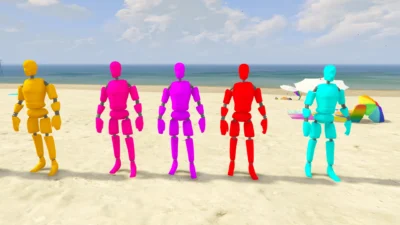 Crash Test Dummy Multi Colour preview 1