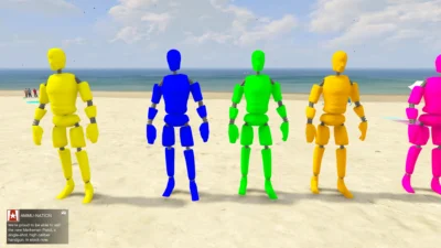 Crash Test Dummy Multi Colour preview 2