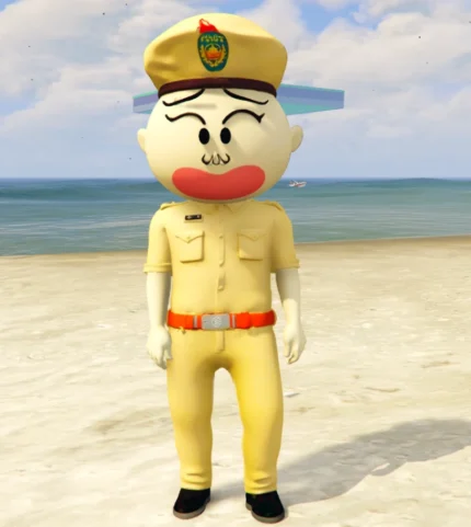 GTA 5 Mods Police Masao Sato Addon Ped+FiveM