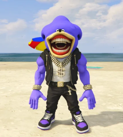 GTA 5 Mods Rich Muscular Sonic Addon Ped+FiveM