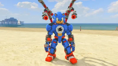 gta 5 mods gta5modx sonic metal tentical preview 2