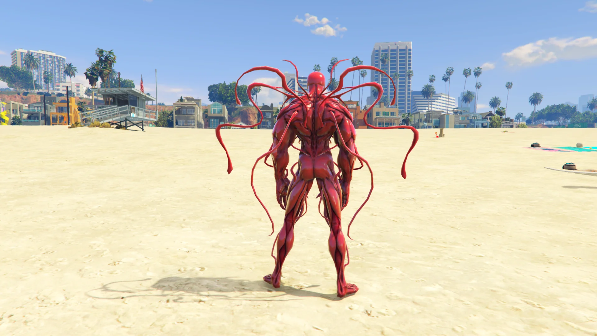 GTA 5 Mods Venom Carnage Advanced Addon Ped+FiveM