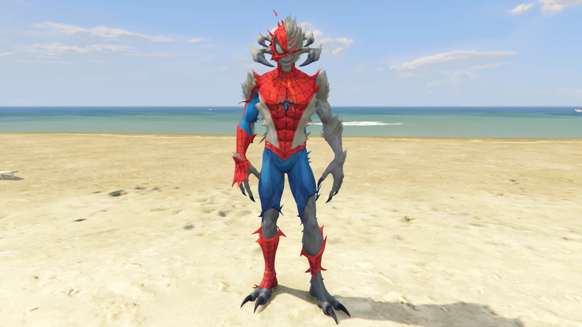 GTA 5 Mods Zombie Spiderman Addon Ped+FiveM