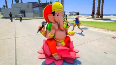 gta 5 mods gta5modx ganesha animated preview 1