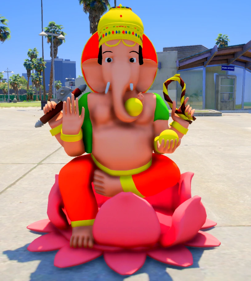 gta 5 mods gta5modx ganesha animated