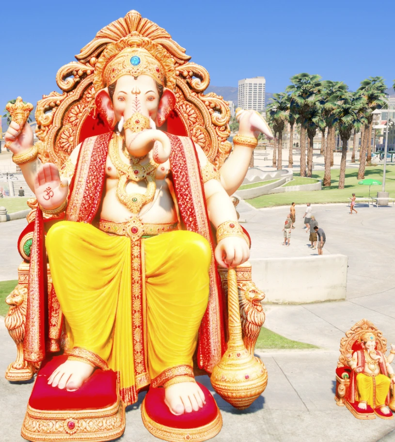 gta 5 mods gta5modx ganesha lalbaugcha raja small giant