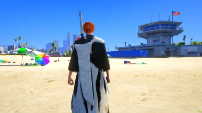 gta 5 mods gta5modx ichigo kurosaki preview 2
